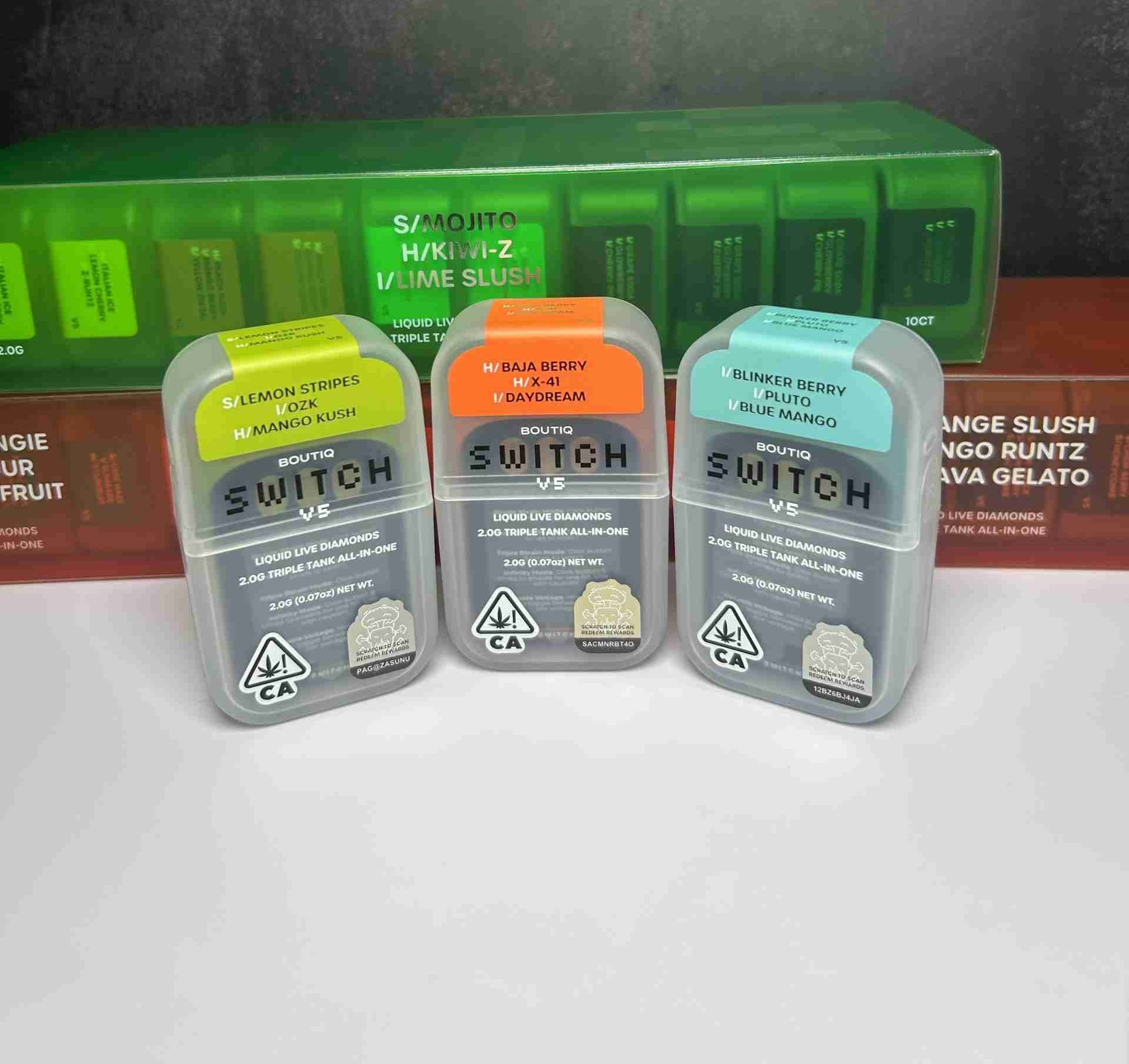 2g SWITCH 3-Flavor Disposables